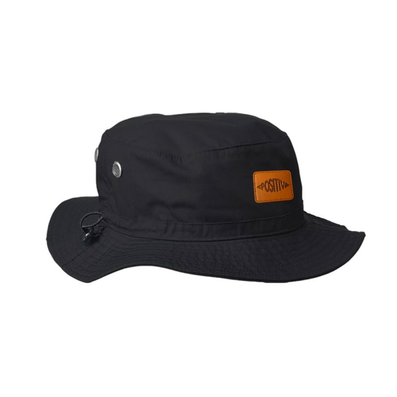 Bob POSITIV – Noir Patch Cuir