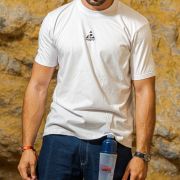 T-shirt “Lineup 2025” – Blanc Pur