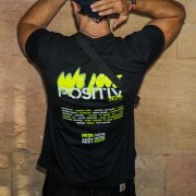T-shirt “Lineup 2025” – Noir Sombre